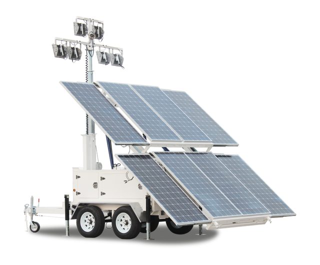 Solar Light Tower Portable Solar Light Tower