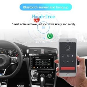 מכירה לוהטת 7 "רכב אודיו מערכת אוניברסלי מגע מסך וידאו fm GPS עבור מכוניות 2 דין אנדרואיד סטריאו לרכב רדיו
