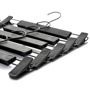 10Pcs Trousers <strong>Hanger</strong> Rack Home Creative <strong>Mini</strong> Flocking Clothes <strong>Hanger</strong> Easy Hook Closet Organizer <strong>Hangers</strong> for Clothes Pants - Product Image 5