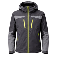 Veste softshell pour homme personnalisée, imperméable, coupe-vent, pour la randonnée en plein air, veste à capuche coupe-vent, fabrication OEM, vente en gros, fabricant
