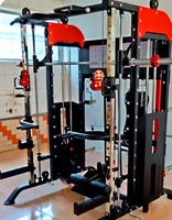 Máquina Multifuncional de Gimnasio ONESTARSPORTS, Máquina Smith para Levantamiento de Pesas, Equipo de Entrenamiento de Fuerza Cruzada, Máquina de Ejercicios