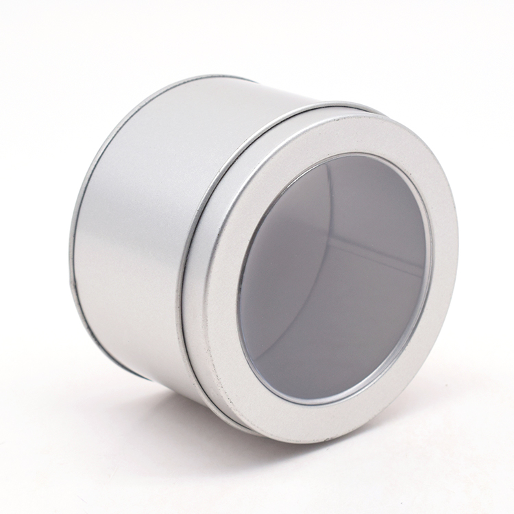 round tin can with lid for cake