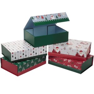 Customize Printing Christmas Tree Decoration Supplies Packing Paper Christmas Box