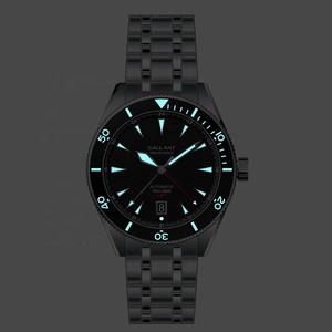 GALLANT Montre de plongée OEM personnalisée en acier inoxydable 316L Mouvement automatique lumineux en verre saphir étanche de 100m pour hommes - Product Image 5