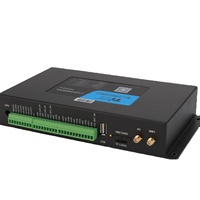 Passerelle industrielle IoT Bivocom TG462 4G IP30 4-DI 8-ADC avec Ubuntu préinstallé pour solution d'alarme incendie