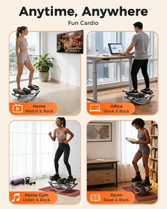 Oferta Especial: Stepper de Acero KDST Mejorado para el Hogar, Stepper Oscilante Lateral de Bajo Impacto, Amigable con las Rodillas, con Bandas de Resistencia y Pantalla LCD - Product Image 5