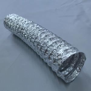 Conducto no aislado <span class=keywords><strong>de</strong></span> 4 pulg. Conducto <span class=keywords><strong>de</strong></span> lámina flexible <span class=keywords><strong>de</strong></span> 25 pies para ventilador <span class=keywords><strong>de</strong></span> <span class=keywords><strong>baño</strong></span> y otras aplicaciones <span class=keywords><strong>de</strong></span> HVAC - Product Image 6