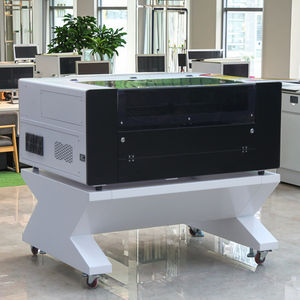 Máquina de corte y grabado láser <span class=keywords><strong>CO2</strong></span> de escritorio grande, punto rojo con enfoque automático para madera, acrílico y MDF, formato gráfico LAS compatible - Product Image 3