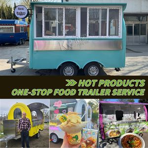Remorque de restauration OEM 2025 pour chariot alimentaire, camion de restauration, chariot à hot-dogs - Product Image 2