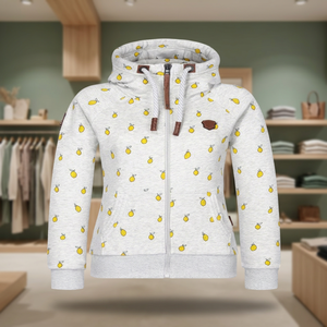 Sudadera con Capucha Gruesa de Invierno al por Mayor, con Bolsillo, 100% Algodón, Impresión Digital, Secado Rápido, Transpirable, para Club de Fútbol - Product Image 3