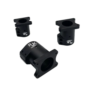 RJXHOBBY RJX 20/25/30mm Drone Landing Gear Mount, Carbon Tube <b>Clamp</b>, Round Carbon Rod Joint <b>Quick</b> Release Connector - Product Image 4