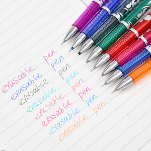 Lösch bares 8-Farben-Gelstift-Set mit Nachfüllung 0,5mm Nadelspitze Kunststoff Büro-und Schul gebrauch - Product Image 3