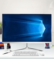 Computadora Todo en Uno de Alta Calidad de 21.5 o 23.8 Pulgadas, con CPU I3, I5 o I7 de 5ª Generación, en Blanco o Negro, para Empresas