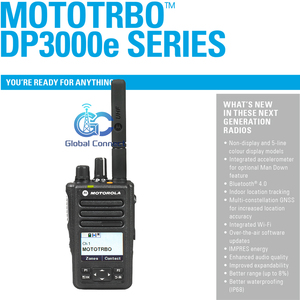 Radio Portátil Profesional UHF VHF, Radio Bidireccional Compacta para Negocios XiR E8628i para Motorola DP3661e, Walkie Talkies de Largo Alcance - Product Image 2