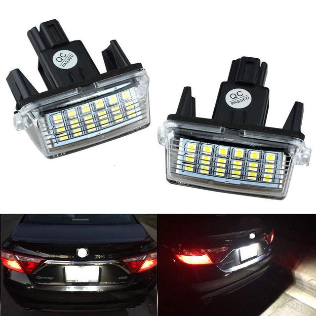 2025 Factory Outlet 12V Car Led Number Plate Lamp Error Free Canbus Led License Plate Light