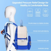 Sac à dos ultra léger pour tout-petits, imperméable, mignon, motif animal de dessin animé, sac de maternelle et de garderie ergonomique pour les jeunes enfants de 2 à 6 ans