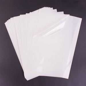 <span class=keywords><strong>Fogli</strong></span> di Vinile Adesivo <span class=keywords><strong>A4</strong></span> per Stampanti Inkjet, Etichette Trasparenti Impermeabili Lucide o Opache per Adesivi - Product Image 1