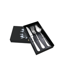 Boîte de luxe pour couteaux et fourchettes avec logo, emballage de vaisselle de luxe, boîtes cadeaux avec insert – Vente en gros usine