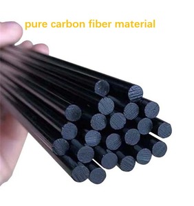 Tige en fibre de carbone solide et légère de 5 mm, 5,5 mm, 6 mm, 7 mm, 8 mm, 9 mm, 10 mm pour modèles RC, tiges de cerf-volant et pièces mécaniques - Product Image 3