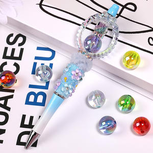 Nouveau Design de haute qualité magnifique perles acryliques ultraviolet galvanoplastie perles en vrac chaîne de téléphone portable bijoux mode - Product Image 2