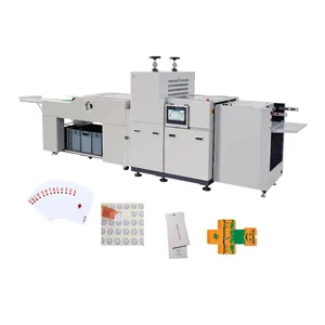 Machine de découpe rotative auto-adhésive pour étiquettes vierges Kiss Cutting Carton Box Raining Paper Card Die Machine