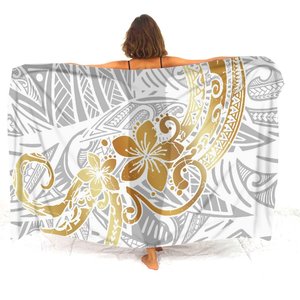 Bikini cappotto scialle temperamento Sarong modello polinesiano Sarong da donna Sarong stazione balneare hawaiana Sarong copertina Logo personalizzato <span class=keywords><strong>testo</strong></span> - Product Image 2