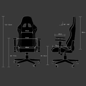 Nhà Máy Tùy Chỉnh Màu Đỏ Xoay Chất Lượng Giá Rẻ Silla Da Chuyên Nghiệp Ergonomic Cao Trở Lại Ngả Chức Năng Chơi Game Ghế - Product Image 6