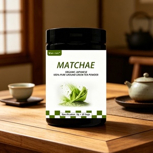 <span class=keywords><strong>Té</strong></span> <span class=keywords><strong>Verde</strong></span> Matcha en Polvo de Grado AAAAA, Ceremonial, Instantáneo, de Primera Calidad, Puro y de Lujo, de Marca Privada de Fábrica OEM, para Beber - Product Image 1