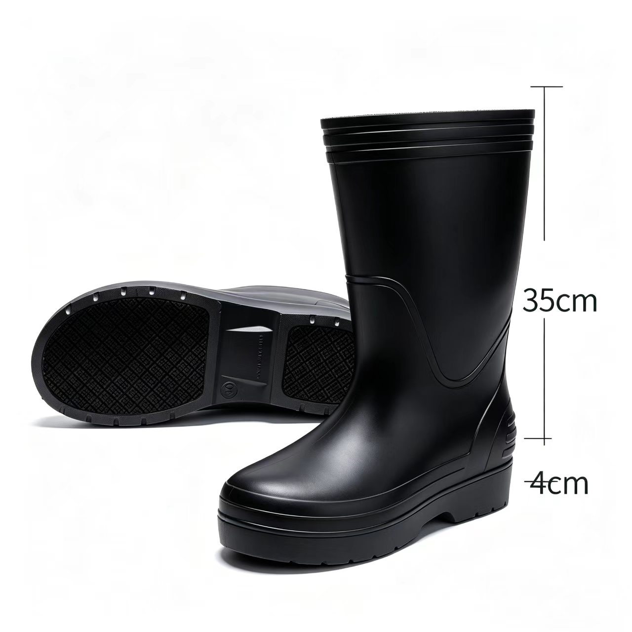 Tall shoes 2502 black