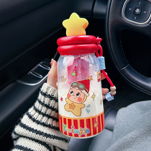 Decani Twinkle Star Plastic Water Bottle Bpa Free For Children Gift Cup 500Ml - Product Image 3