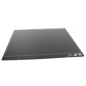 FYSETC-Placa de construcción PEI para <span class=keywords><strong>Prusa</strong></span> <span class=keywords><strong>I3</strong></span> MK2.5S <span class=keywords><strong>MK3</strong></span> MK3S, lámina de acero PEI con textura de doble cara, recubrimiento en polvo, color negro - Product Image 1