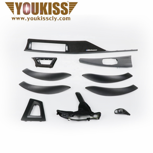 UKISS-piezas de carrocería de lujo para BMW Serie <span class=keywords><strong>3</strong></span> <span class=keywords><strong>F</strong></span> 30 <span class=keywords><strong>F</strong></span> 35, de fibra de carbono, estilo de cambio a MP, embellecedor Interior automotriz - Product Image 2