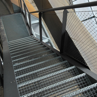Filet de sécurité flexible en acier inoxydable 304 pour cage d'animaux, mur végétal, escalier, barrière de sécurité, en treillis de câble tressé