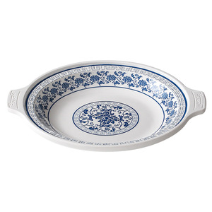 Xiangyuan <b>melamine</b> tableware <b>plates</b>, commercially available, especially for spicy crayfish, restaurants, and seafood, - Product Image 5
