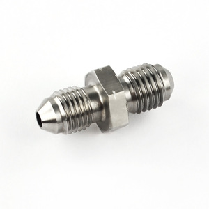 Conector de Freno de Acero Inoxidable AN3 M10, Rosca Doble 3/8x24 UNF, Junta Rotatoria para Actualización y Reequipamiento - Product Image 1
