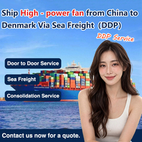 Ventilateurs Haute Puissance : Agent Maritime Chine-Danemark DDP Porte-à-Porte – Transitaire le Plus Rentable, Logistique Économique