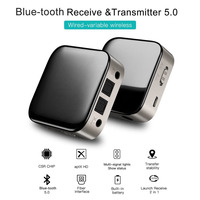 Partager 2 en 1 CSR -HD A2DP Fibre Optique Numérique BT Récepteur Audio Transmetteur AUX BT Adaptateur