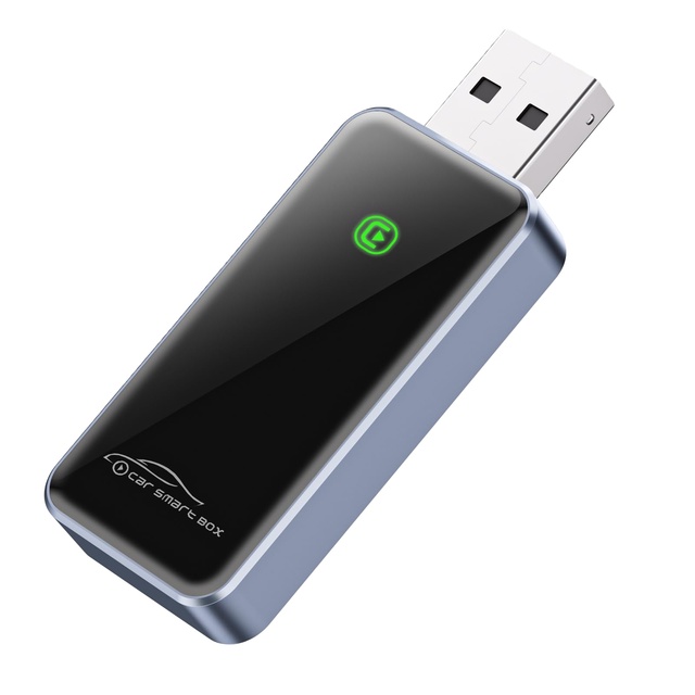 Fuallwin Mini Size USB Wireless Dongle Carplay Adaptor Stable Fast Car Navigatione Adapter Wireless for Iphone apple CarPlay