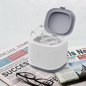 Machine de nettoyage à ultrasons portable professionnelle 46 kHz, boîte pour prothèses dentaires, pour le nettoyage des prothèses dentaires - Product Image 3