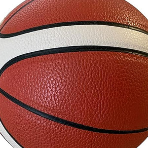 Professional <b>Top</b> Sale High Quality Eco-Friendly Custom Natural Rubber Bladder <b>PVC</b> Cover Basketball Own Logo Custom Color - Product Image 5