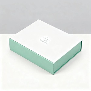 Luxury <b>magnetic</b> seal embossed packaging <b>gift</b> <b>box</b> for high-end skincare products can be customized according to needs - Product Image 4