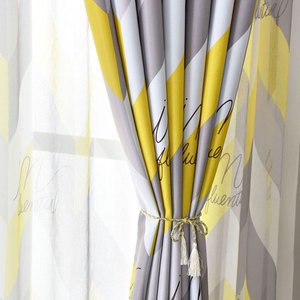 Wholesale Grommet Top <strong>Blackout</strong> Window <strong>Curtains</strong> <strong>Colorful</strong> Printed <strong>Curtain</strong> for Home Decor - Product Image 3