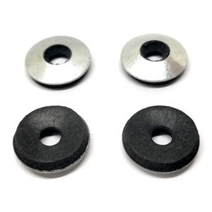 <span class=keywords><strong>Rondelle</strong></span> d'étanchéité en caoutchouc EPDM noir gris collée - Product Image 4