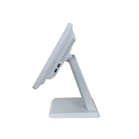 RUINAI Caja Registradora POS con Pantalla Táctil, Tableta Android/Windows Todo en Uno de 17 Pulgadas con Wi-Fi 6, Blanca, 1 Año de Garantía
