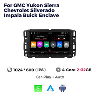 MEKEDE 8 pouces voiture Audio écran Audio Coche Pantalla Carro voiture pour GMC Yukon Sierra Chevrolet Silverado Impala Buick Enclave