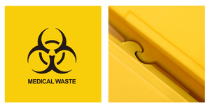 حاويات نفايات طبية عالية الجودة 15 لتر 20 لتر 30 لتر مستشفى بلاستيك - Product Image 3