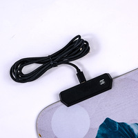 Tapis de souris de jeu RGB LED personnalisé avec impression par sublimation, dessin animé, 14 modes d'éclairage, stock disponible