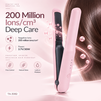 Lisseur de cheveux PRITECH professionnel sans fil, fer à lisser ionique portable, plaques en céramique, outils de coiffage