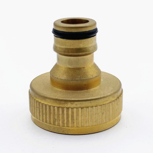 Raccord de tuyau d'arrosage femelle en laiton de 1 pouce, fileté, durable, pour tuyau d'irrigation en vrac - Product Image 4