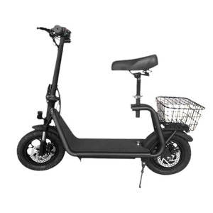 Mini <span class=keywords><strong>Scooter</strong></span> Ispirato a Harley per Adulti - Monopattino Pieghevole da 8 Pollici con Cestino per la Spesa e la Consegna di Cibo - Product Image 5